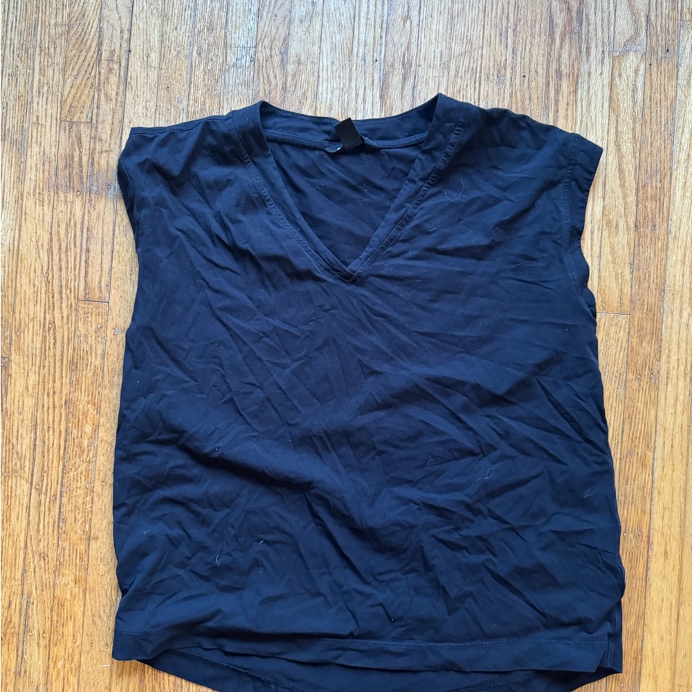 Athleta Black Muscle Tee